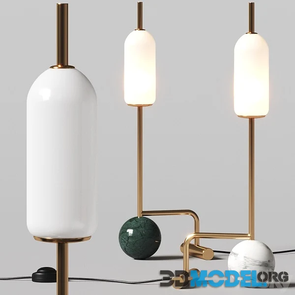 Aromas Del Campo Funn Table Lamp Hi-Poly