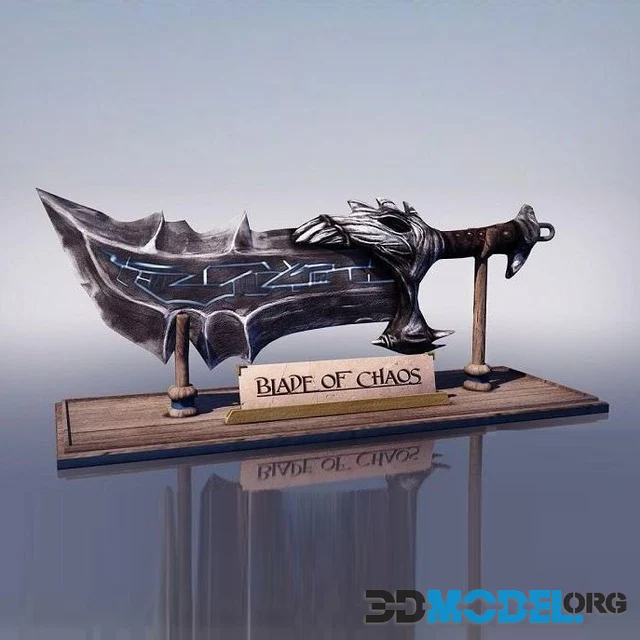 3D Model – Blades Of Chaos God Of War (Printable STL)