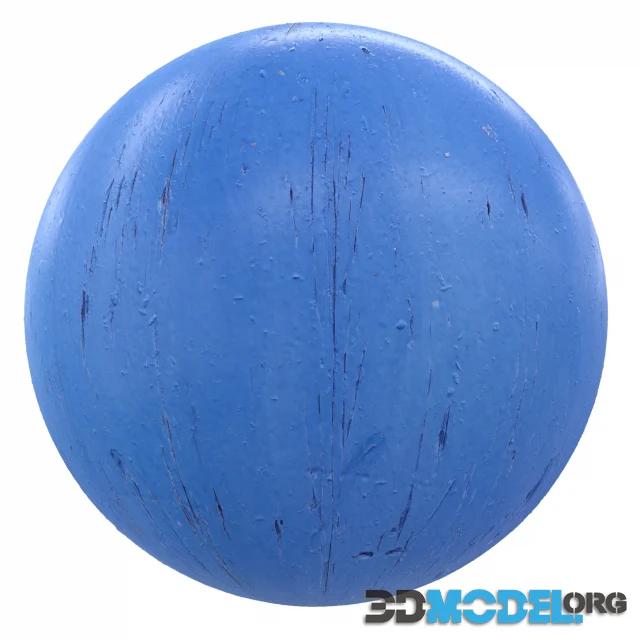 Blue painted wood 2