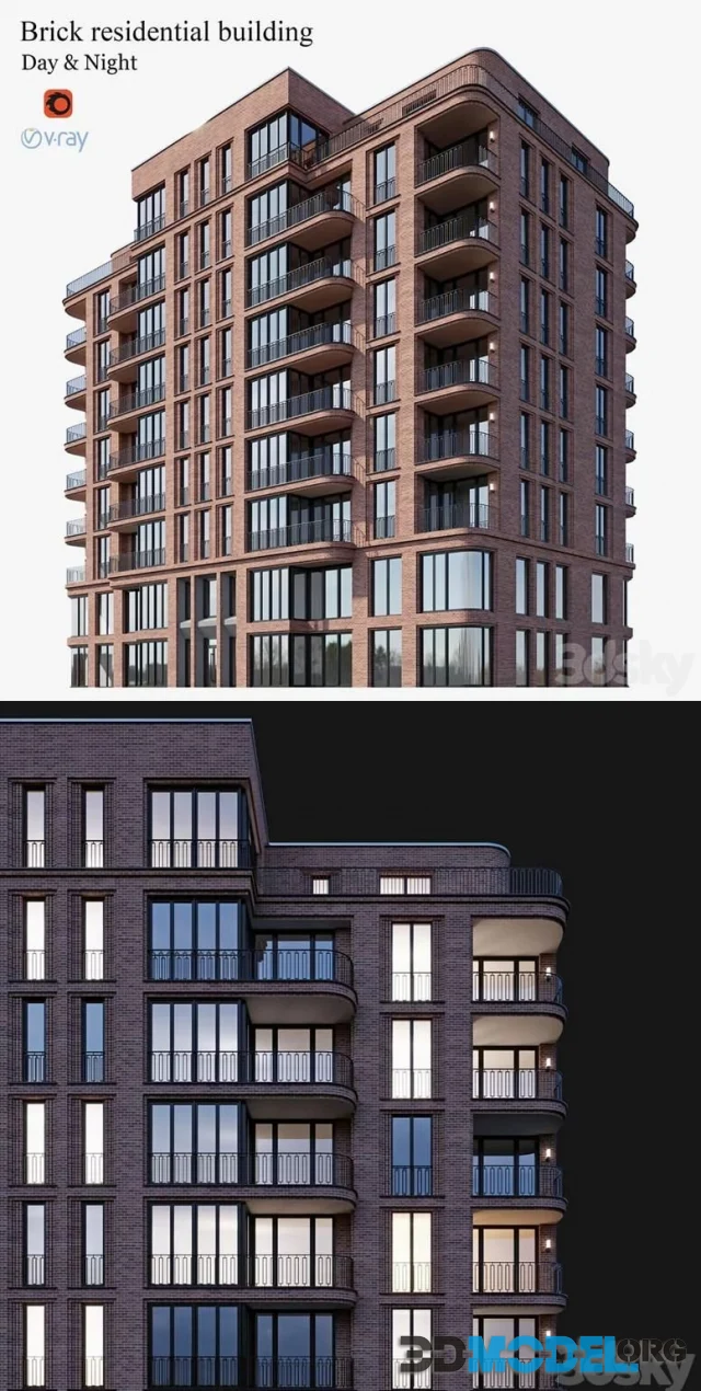 Brick House Hi-Poly