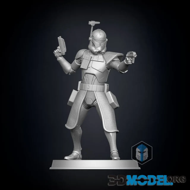 Captain Rex Figurine – Guardian (Printable STL)