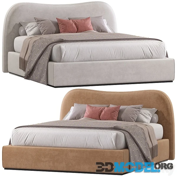 Double Bed 99 Hi-Poly