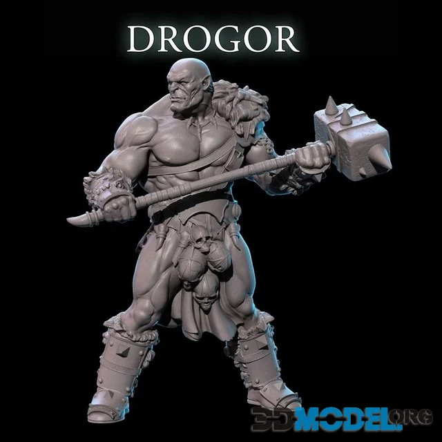Drogor The Half Orc (Printable)