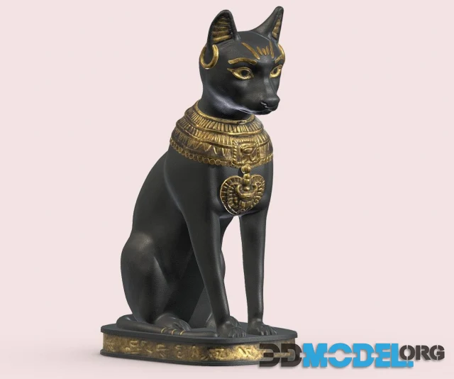 Egyptian Cat Goddess Bastet (PBR)