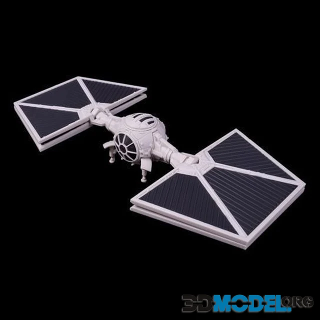 Foldable StarWars Tie Fighter (Printable)