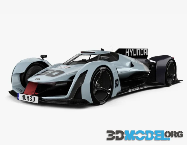 3D Model – Hyundai N 2025 Vision Gran Turismo car