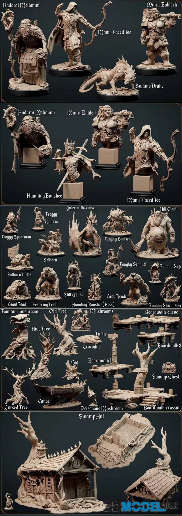 Loot Studios – Fantasy February 2022 (3D-printing set)