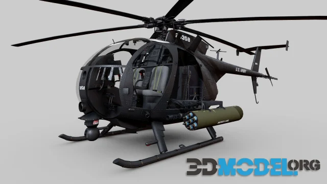 MH-6 Little Bird Helicopter (PBR)