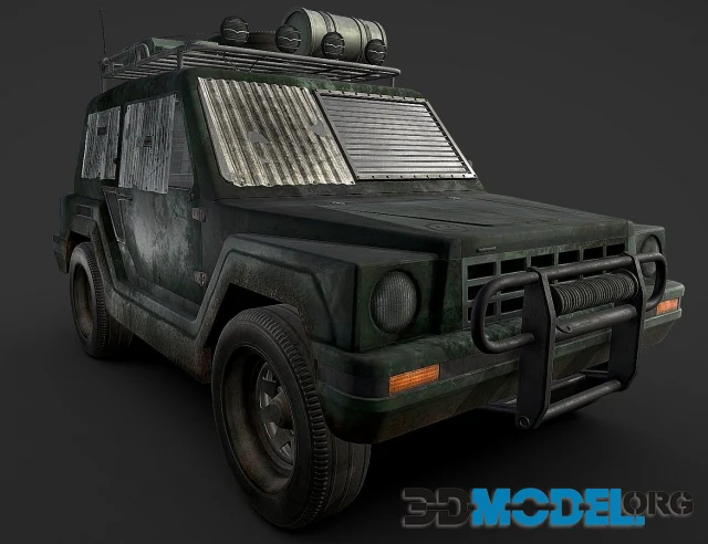 Post Apocalyptic Gurgel (PBR)