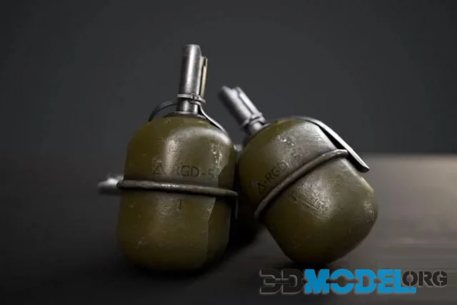 RGD – 5 Hand Grenade (PBR)