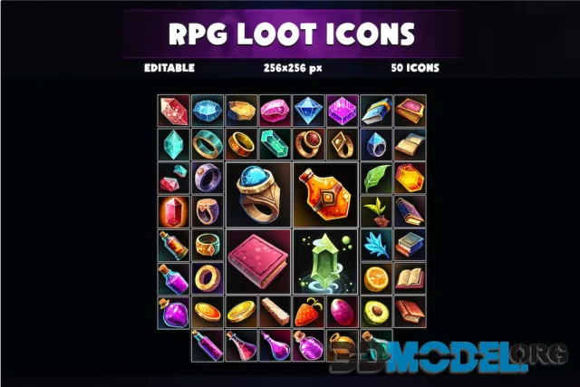 RPG Loot Icons 01