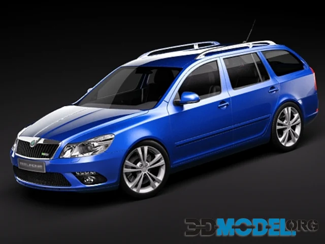 Skoda Octavia RS Combi 2010 car