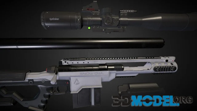 Snow Owl Sniper Rifle (PBR)