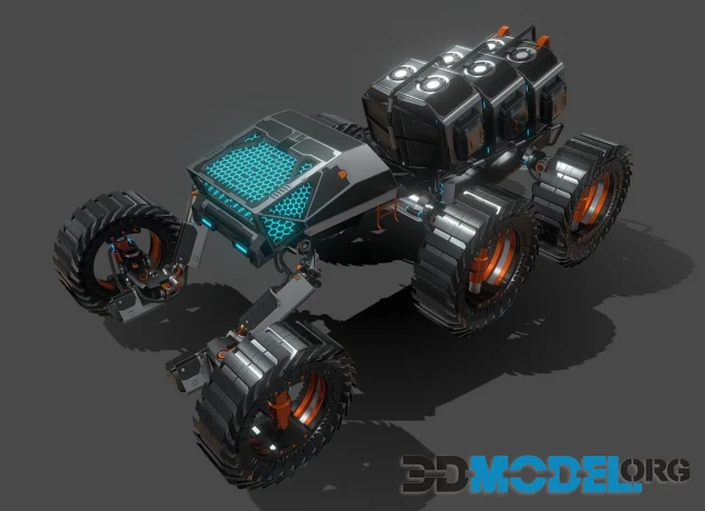 Space Rover 2 (PBR)