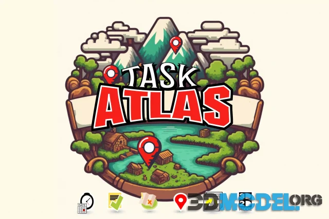 Task Atlas - Tasks, Stickies, Maps, Reference Galleries and more!