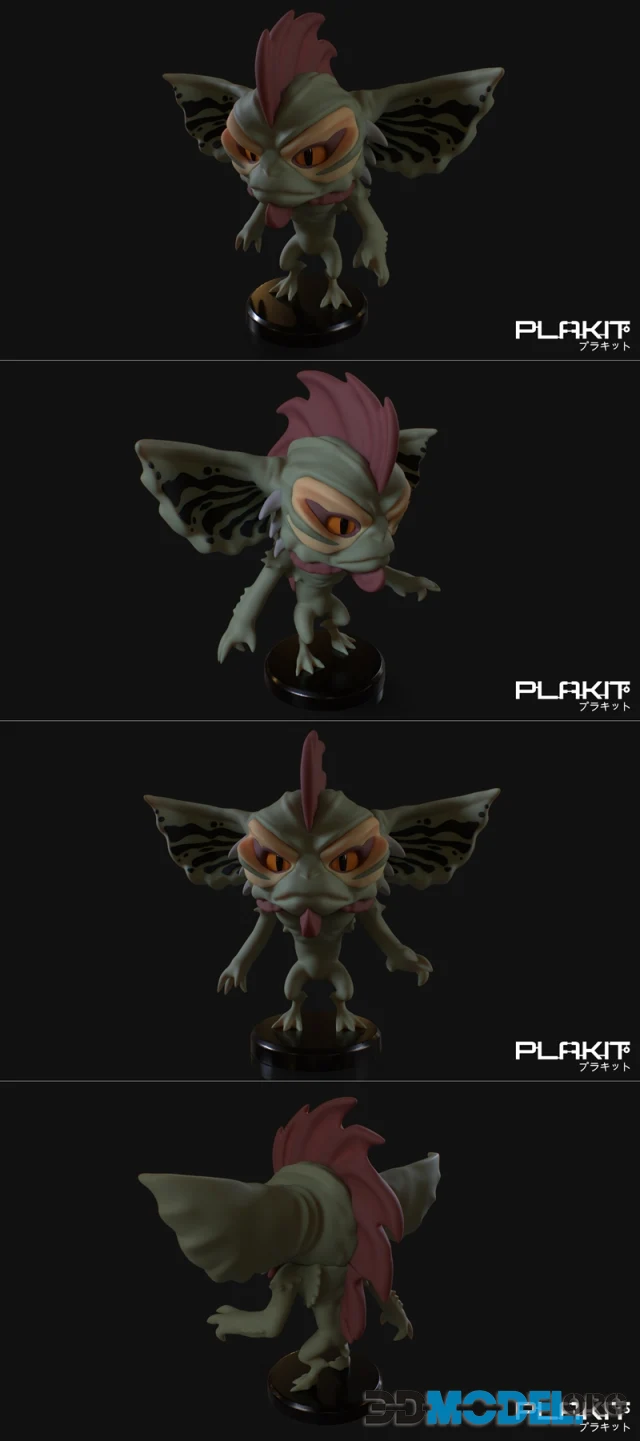 PlaKit - Gremlins Mohawk – Printable