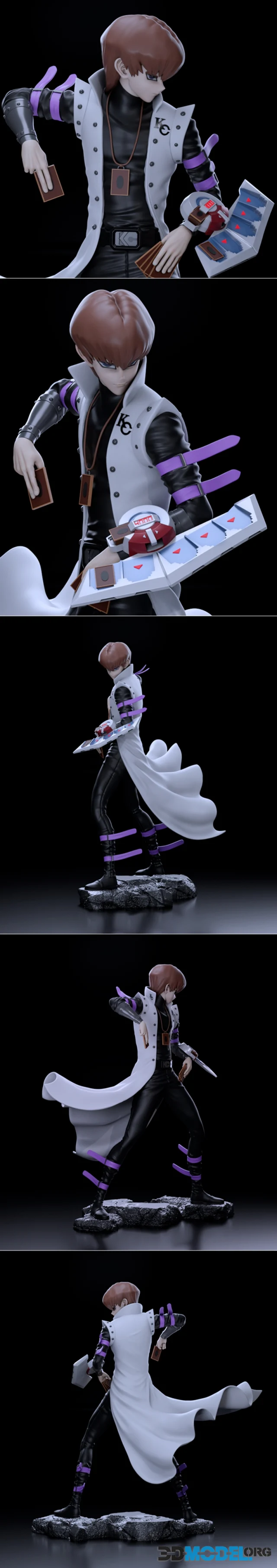 Seto Kaiba from yugioh – Printable