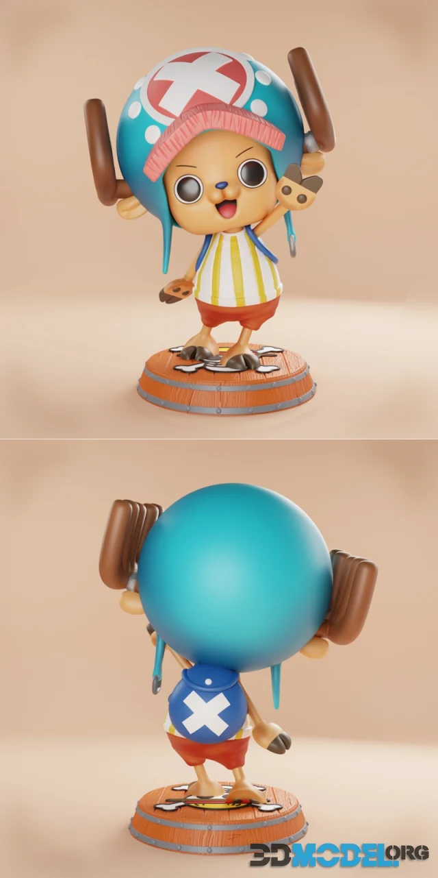 Chopper - One Piece presupported – Printable
