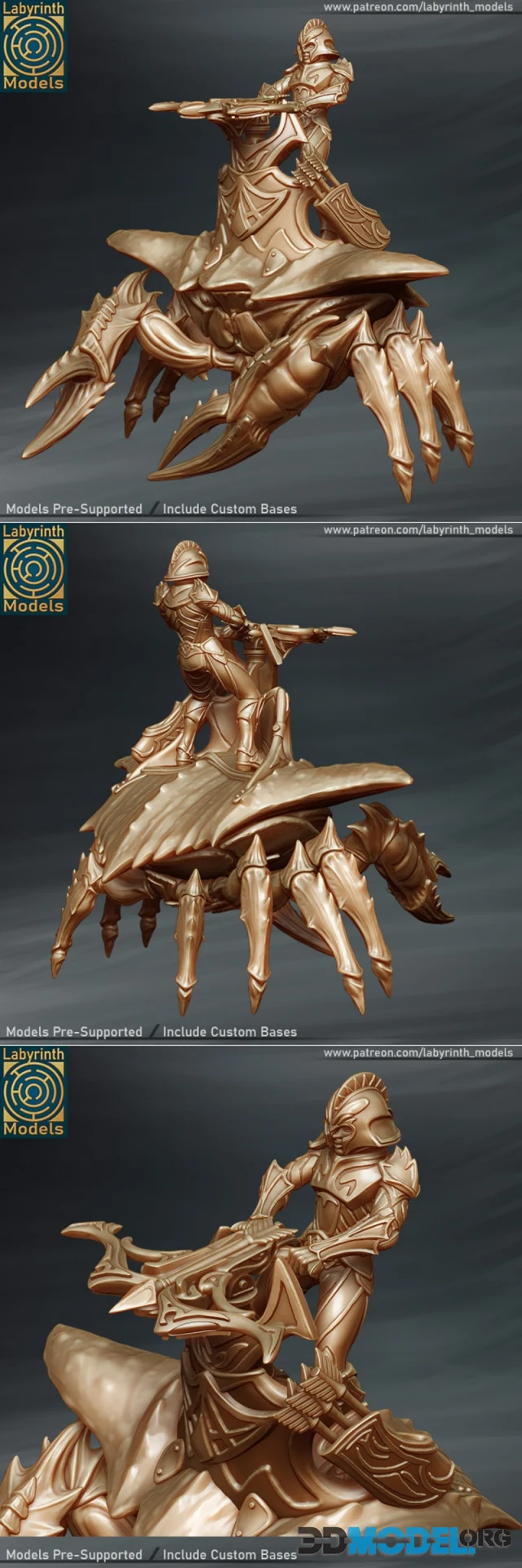 Battle Crab – Printable