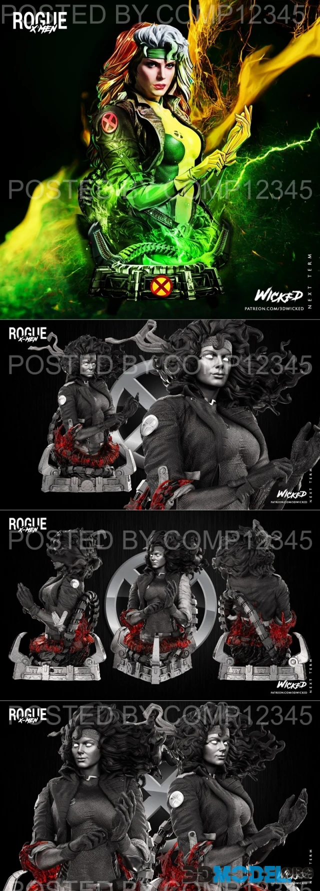 WICKED - Rogue Bust – Printable