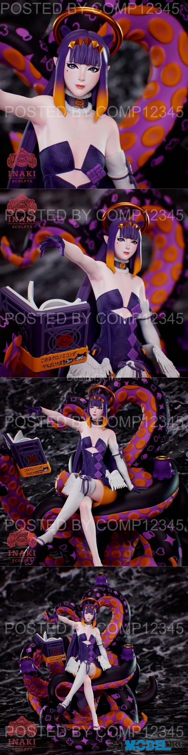 Ninomae Inanis - Inaki Sculpst – Printable