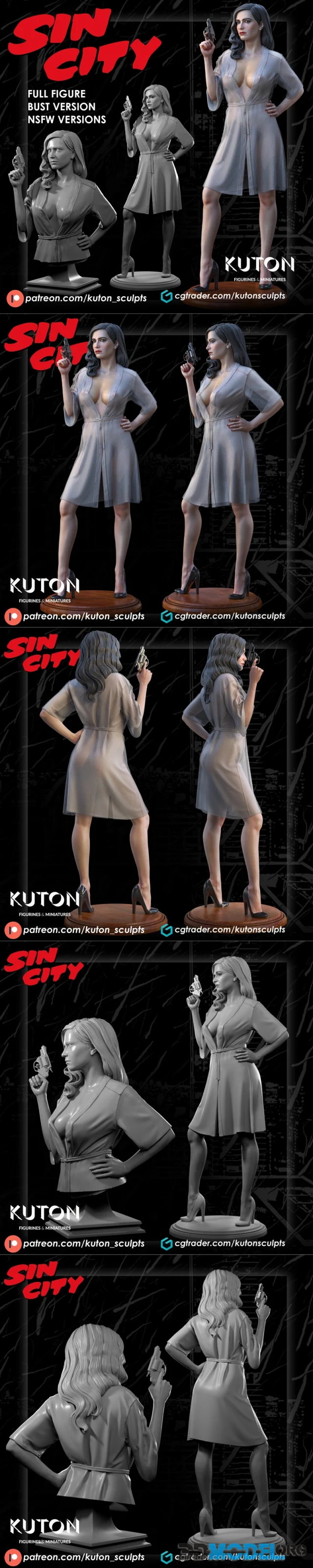KUTON - Eva Green - Sin City – Printable