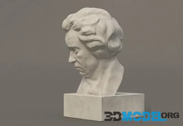 Beethoven bust (PBR)