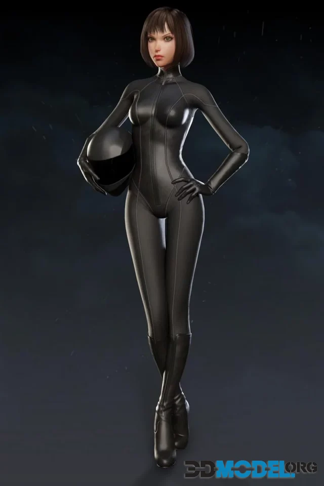 Biker girl (PBR)