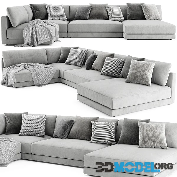 Blanche Katarina Sectional Sofa