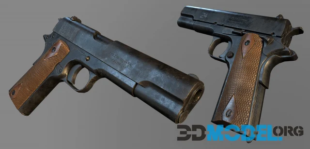 Colt 1911 Handgun Game ready (PBR)