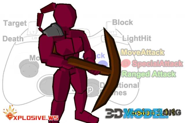 Crossbow Warrior Mecanim Animation Pack