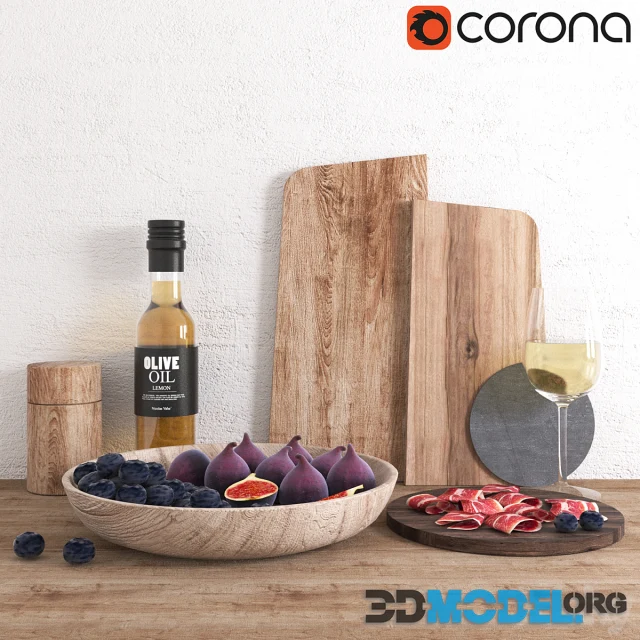 Decorative Set (With wine)