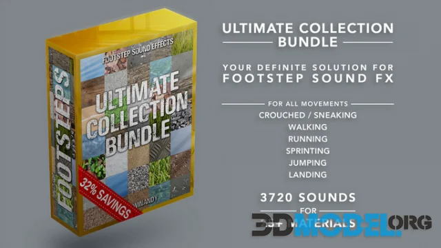 Footsteps Sound FX - Ultimate Collection Bundle