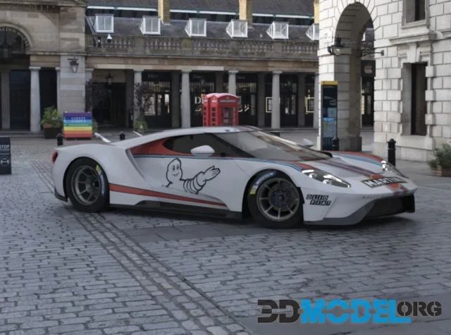 Ford GT40, Martini, Gran Turismo Sport, livery, custom, Gran Turismo, Ford