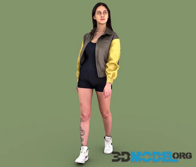 Girl in Nike (PBR)