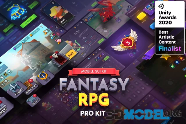 GUI PRO Kit - Fantasy RPG
