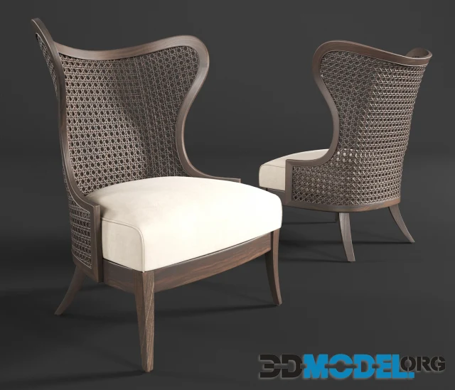 Levine wing chair