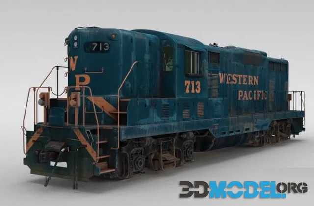 Locomotive western pacific (PBR)