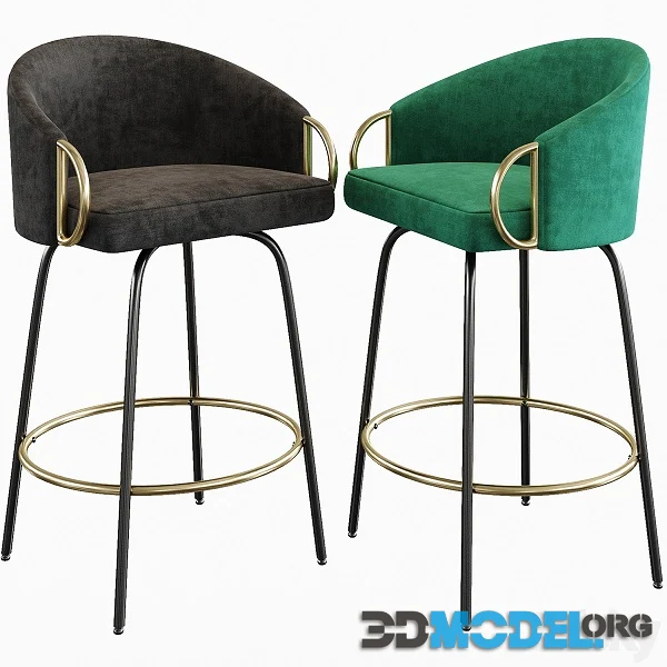LUMISOURCE Claire Counter Stool