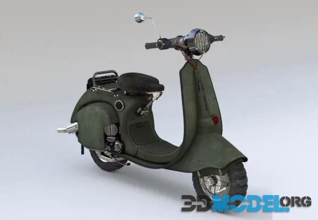 Motor Scooter (PBR)