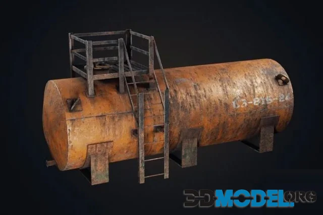 Old oil tank