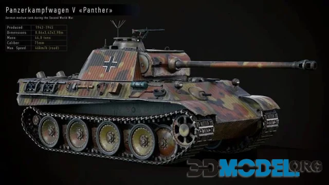 Panzerkampfwagen V Ausf G (PBR)