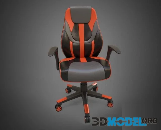 Red and Black Gamers Chair (PBR)