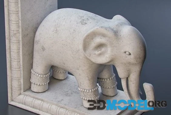 Stone elephant