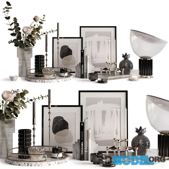 3D Model – Table Decor Set 2