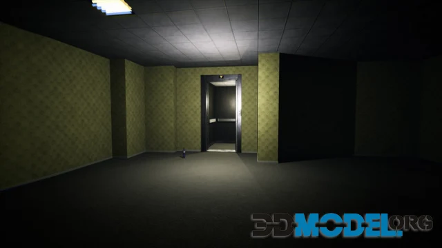 The Backroom 5 Modular levels 4 in Environments - UE Marketplace