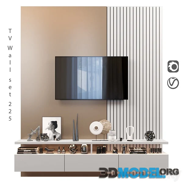 TV Wall Set 225