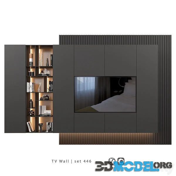 TV Wall Set 446