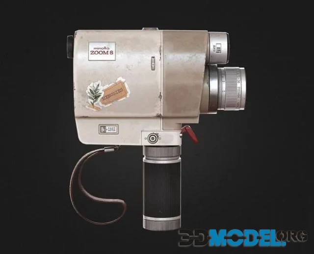 Vintage Camera – Minolta Zoom 8 (PBR)