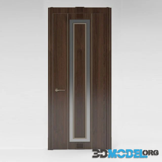Wooden interior door